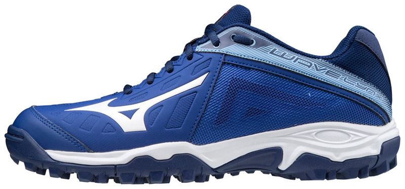 Mizuno Wave Lynx Hockey Shoes - Blue/White