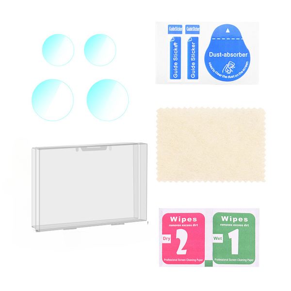 4Pcs Lens Tempered Glass Compatible with DJI Mini 4 Pro Drone Cam Explosion