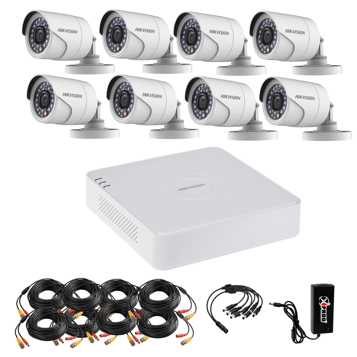 Hikvision 8 Channel 1080P DIY CCTV Kit