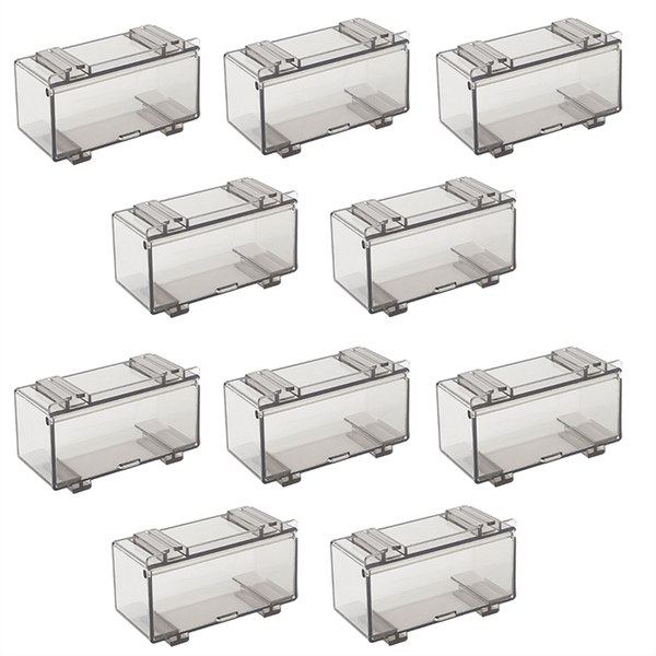 10 Pieces Clear Acrylic Display Case for Car Mold, B