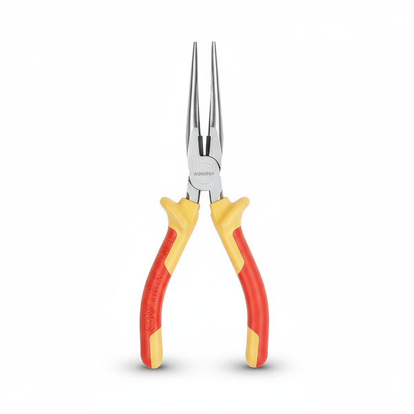 Workpro VDE Insulated Long Nose Plier 200mm for Electrical Work