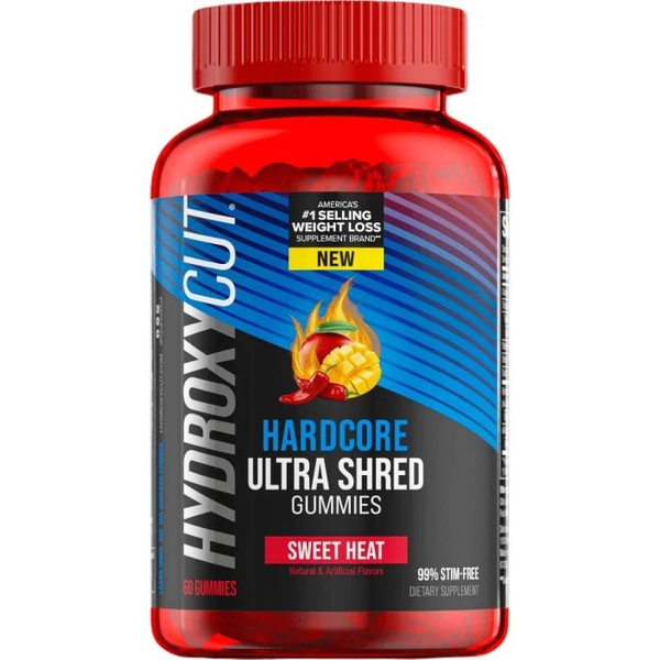 Hydroxycut Hardcore Ultra Shred Gummies Sweet Heat - 60 Gummies