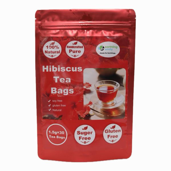 Earthling Emily Hibiscus Tea 30 Teabags