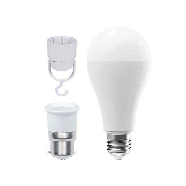 ACDC - 230VAC 11W E27/B22 Daylight LED A60 Emergency Lamp Dimmable