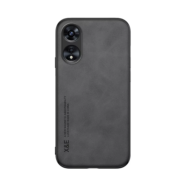 Leather Magnetic Phone Case Compatible With OPPO A18 4G