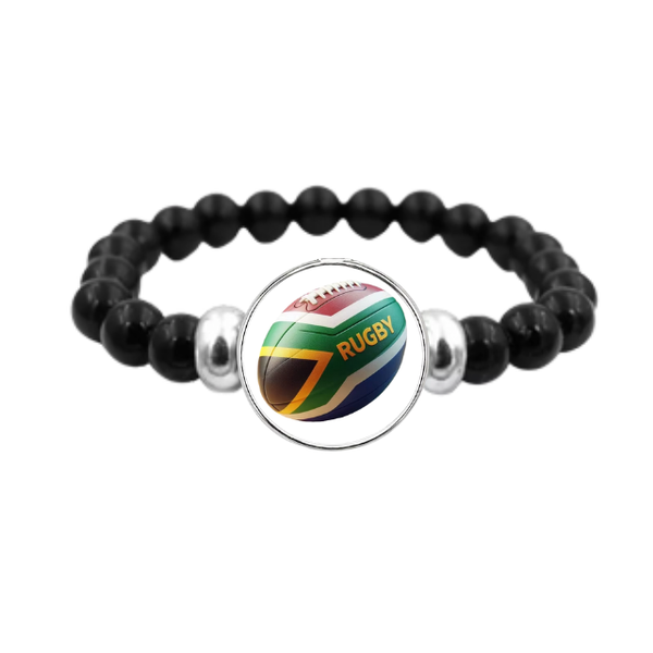 Rugby South Africa Snap Bracelet Souvenir Novelty Gifting