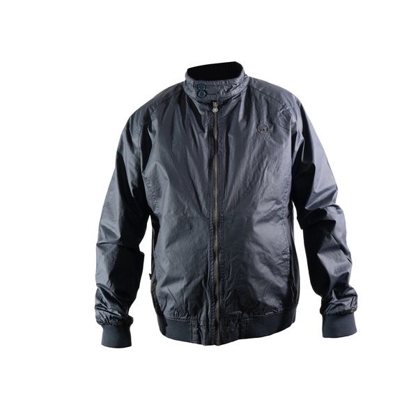 CROSSHATCH - Men's Aldercor Zip Through Waxed Cotton Style Jacket