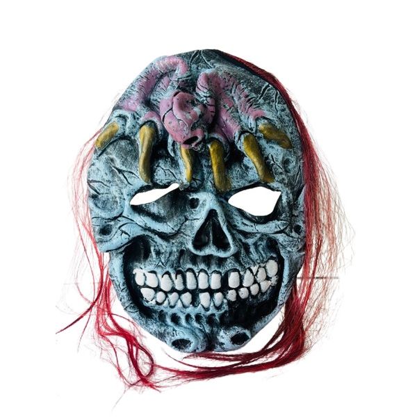 Halloween Scary Monster/Ghoul Rubber Mask (Frost Face)