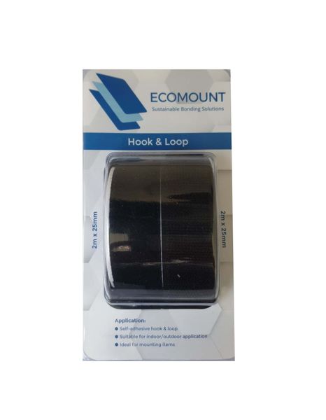 Ecomount Hook and Loop Self Adhesive Tape