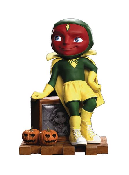 MiniCo Wandavision Vision Halloween Version PVC Statue