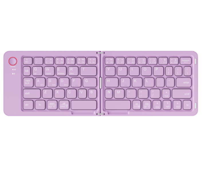 ABTOR Foldable Wireless Keyboard, Portable Bluetooth Folding Keyboard