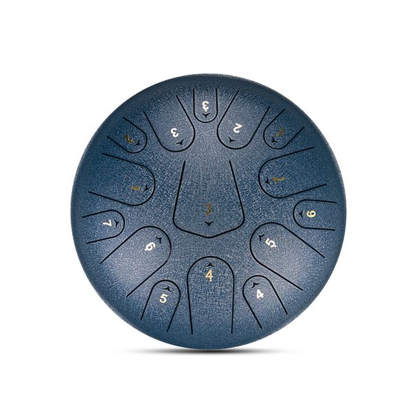 8PCS Steel Tongue Drum Lotus Handpan Drum Kit - 12-inch 15 Notes