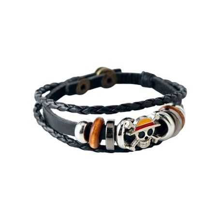 One Piece Leather Bracelet Band Image