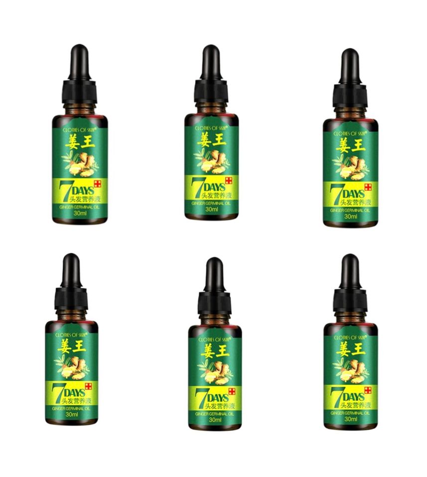 Ginger Germinal Best Hair Loss 7 Day Oil 6 Pack Shop Today Get It Tomorrow 9016