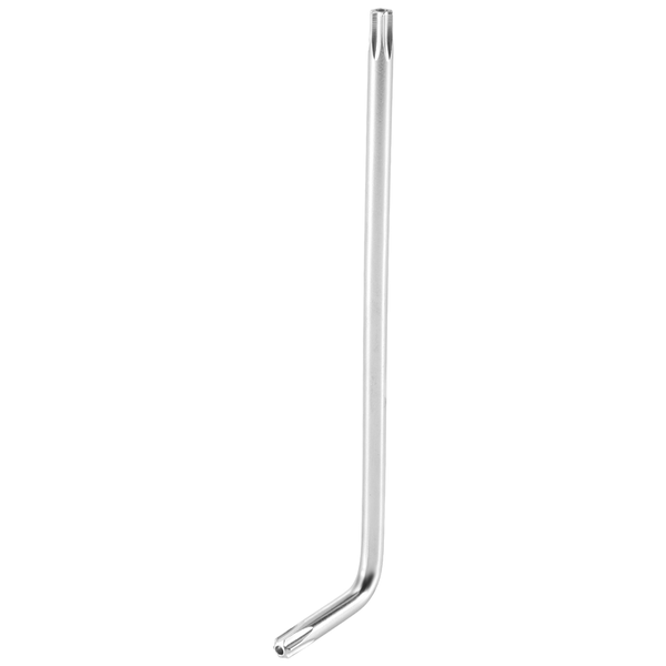 Long Arm Tamper Proof Torx Star Key Wrench Silver T25 100mm