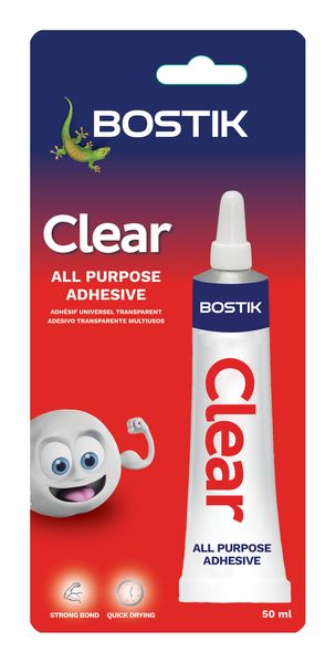 Bostik Clear Adhesive - 25ml