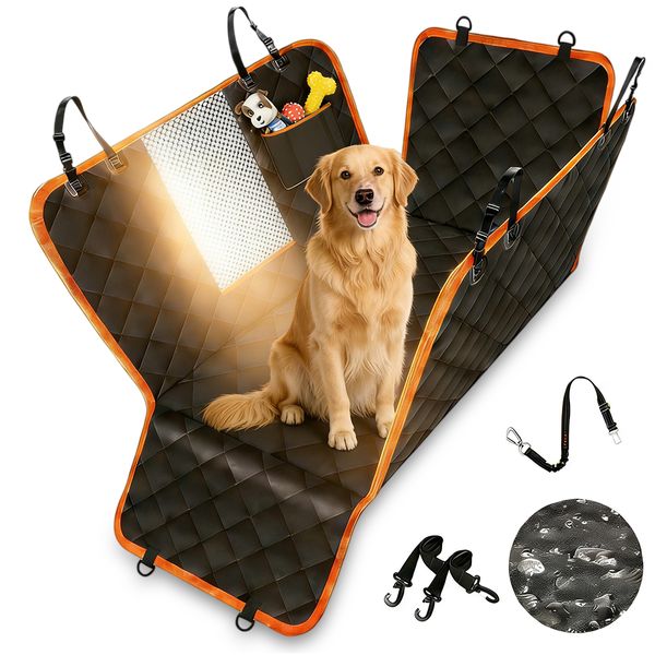 Dog Car Seat Cover, Waterproof Nonslip Pet Seat Cover for Seat