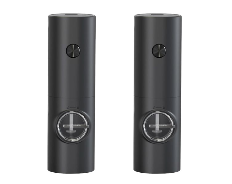 2 LED Electric Spice Grinder For Salt And Pepper