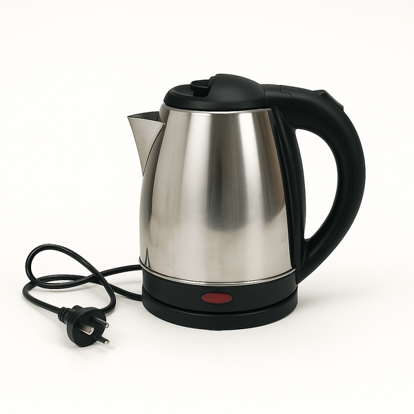 Silver-Black Digimark Stainless Steel 1.8 L Kettle