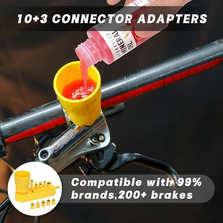 Bike Hydraulic Brake Bleed Tool with 60ml Mineral Oil Shop Today