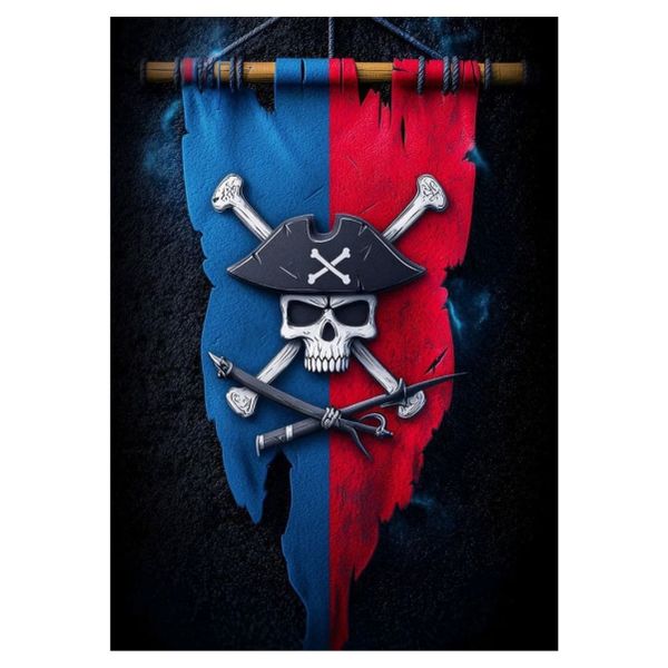 Pirate Sailor Flag - A1 Poster