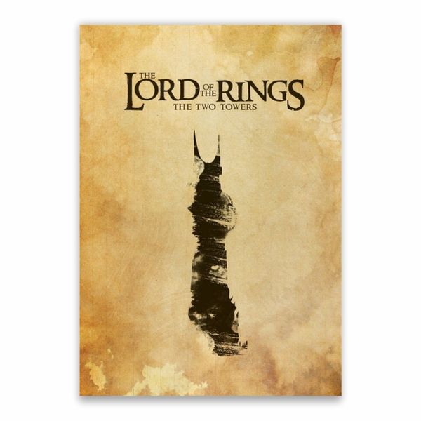 The Lord Of The Rings The Two Towers Isengard Poster - A1
