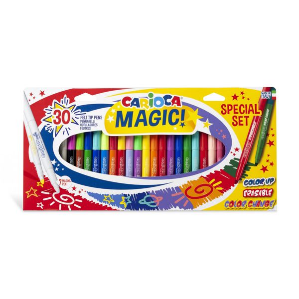 Carioca Magic Felt Tip Pens 30pc