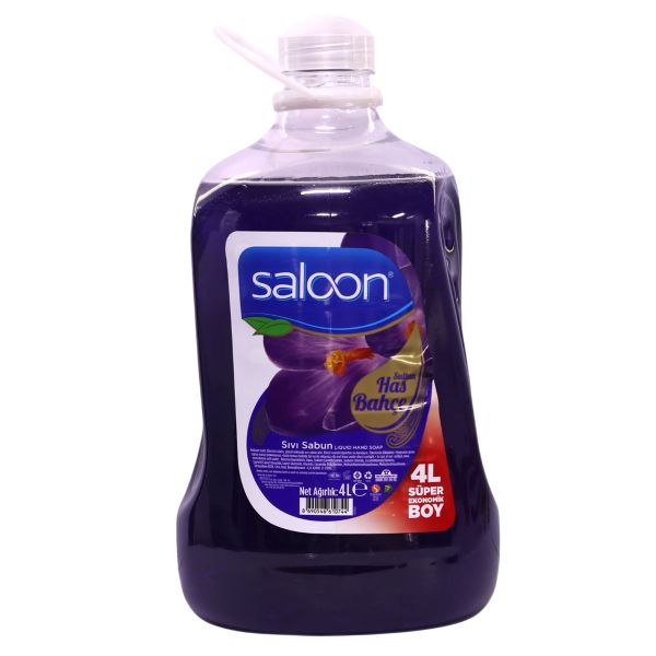 Saloon Liquid Hand Wash Soap - Lavender - 4 Litres
