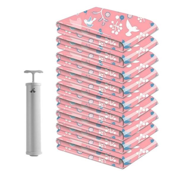 13 Pieces/Set Vacuum Compression Storage Bags For Plush Toys Quilts Clothes