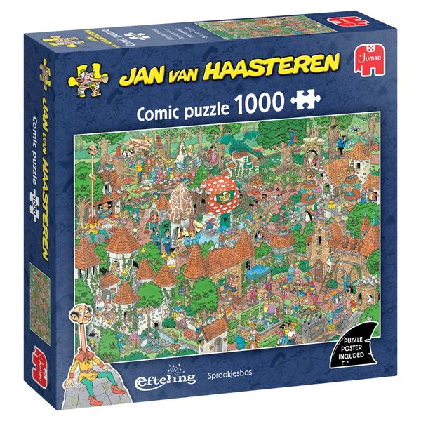 Jumbo Jan van Haasteren - Efteling Sprookjesbos Puzzle - 1000 Pieces