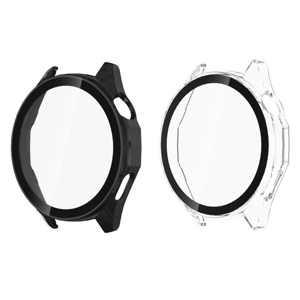 2Pcs Case Compatible with Huawei Watch GT6 46mm with PC Screen Protector