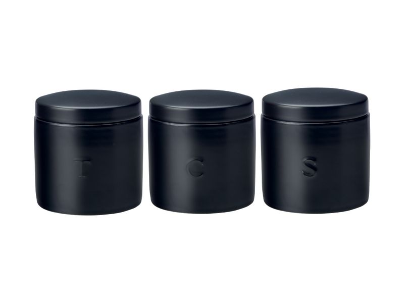 Maxwell and Williams Epicurious Canisters 600ml - Set of 3
