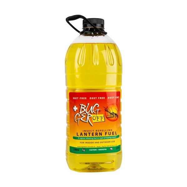 Bugger-off - Fuel Citronella Bugger-off - 2 Litre Yellow