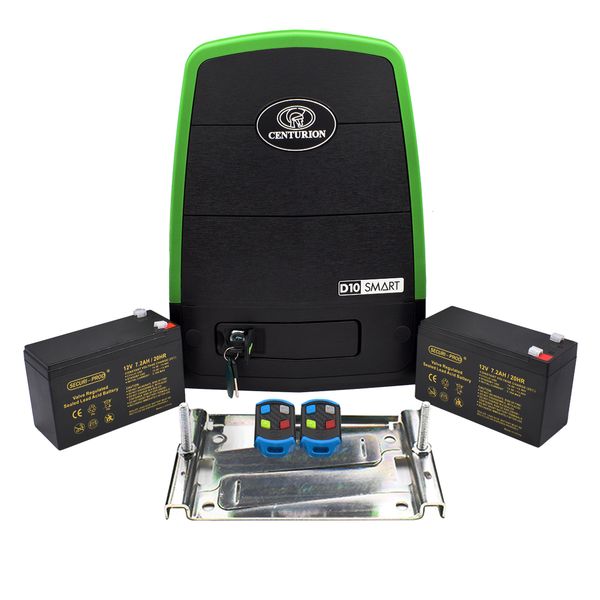 Centurion D10 SMART Including 2 Securi-Prod Batteries and 2 Remotes