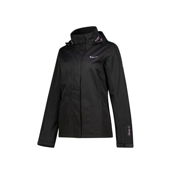 HI-TEC - Women's Ladies Desna Waterproof Rain Jacket - Moonless Night Melange