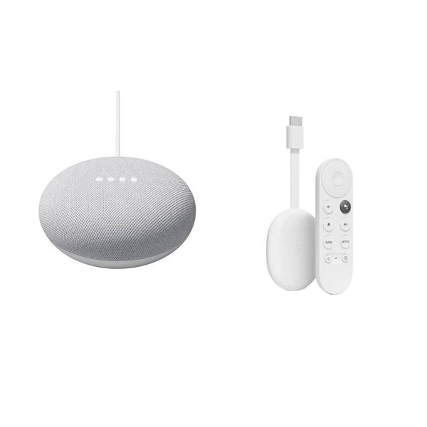 Google Nest Mini + Chromecast HD - Smarthome Bundle (Parallel Import)