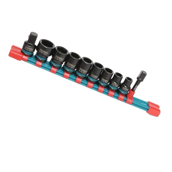 Total Tools - Impact Socket Set 10Pcs - 3/8'' DR