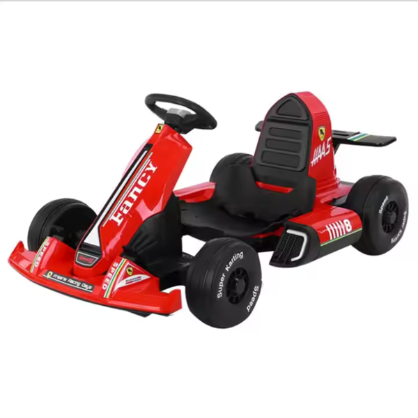 Formula Style Racing Car with Pedal &amp; Steering Control