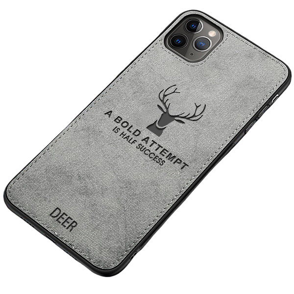 iPhone 12 / 13 Pro /13 Pro Max Cover - Luxury Waterproof Deer Cloth Finish