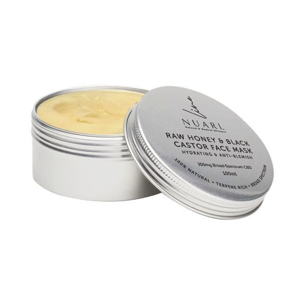 Raw Honey &amp; Black Castor Face Mask