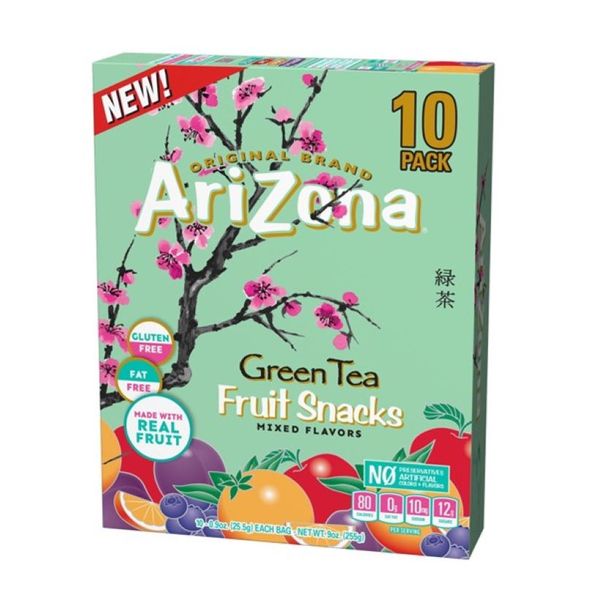 Arizona Green Tea Fruit Snacks 255g