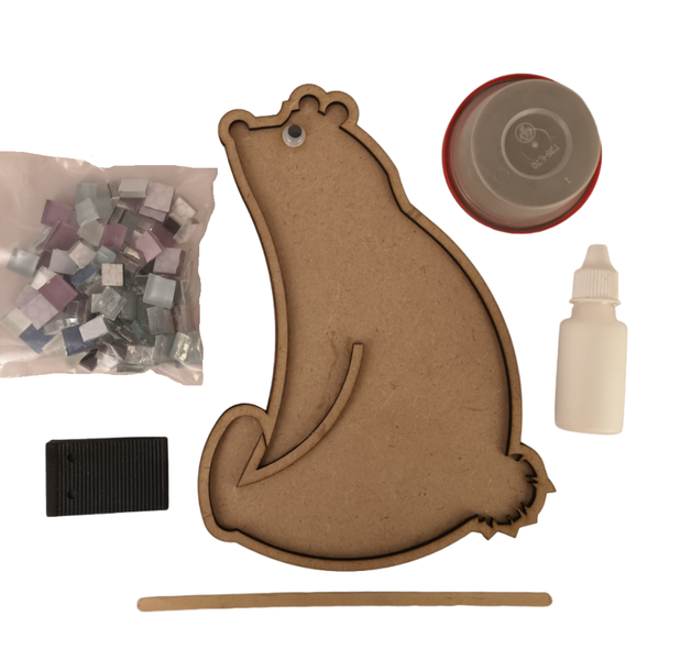 Mosaic Art Kit - Polar Bear