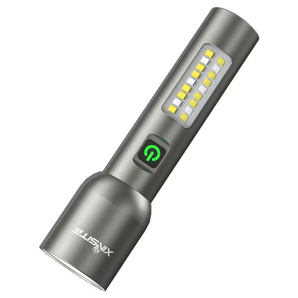 XINSITE High-Powered Aluminum Alloy Flashlight With Telescopic Zoom