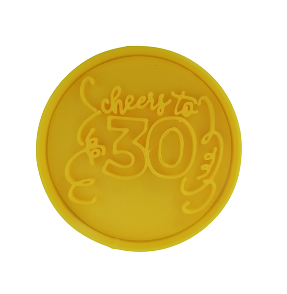 Hubbe - Cookie Cutter - Cheers To 30