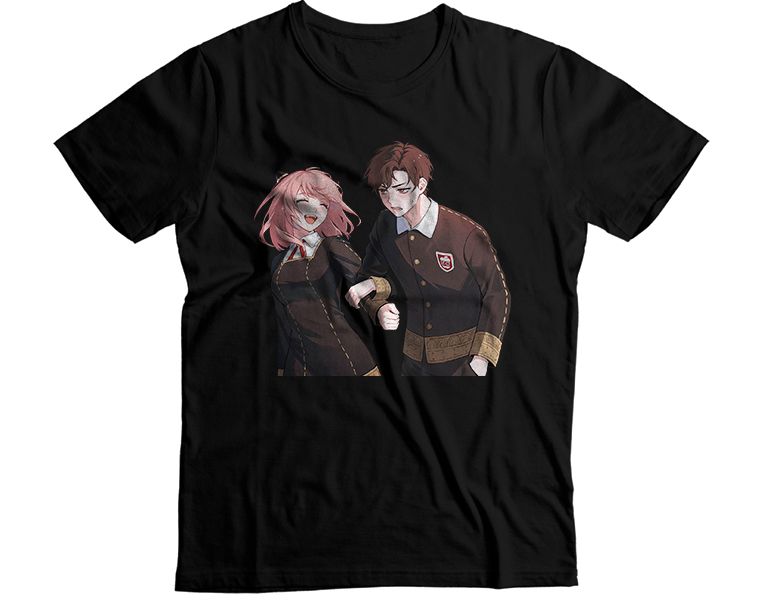 Streetwear Anya Forger Battle Stance Anime T-Shirt