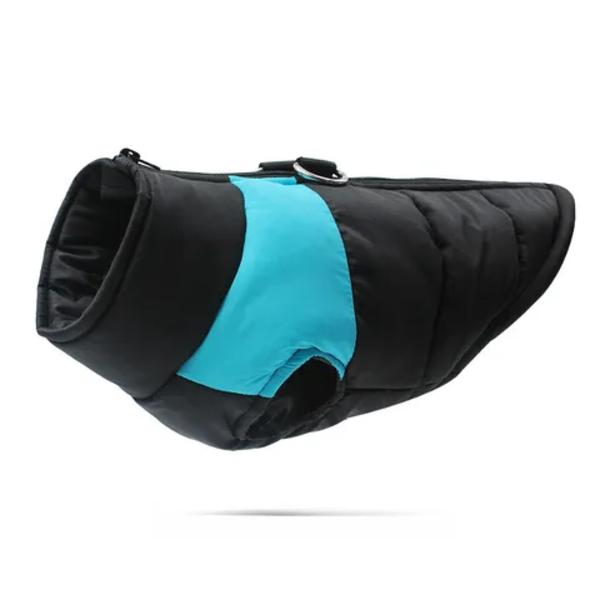 Blue Waterproof Winter Dog Jacket