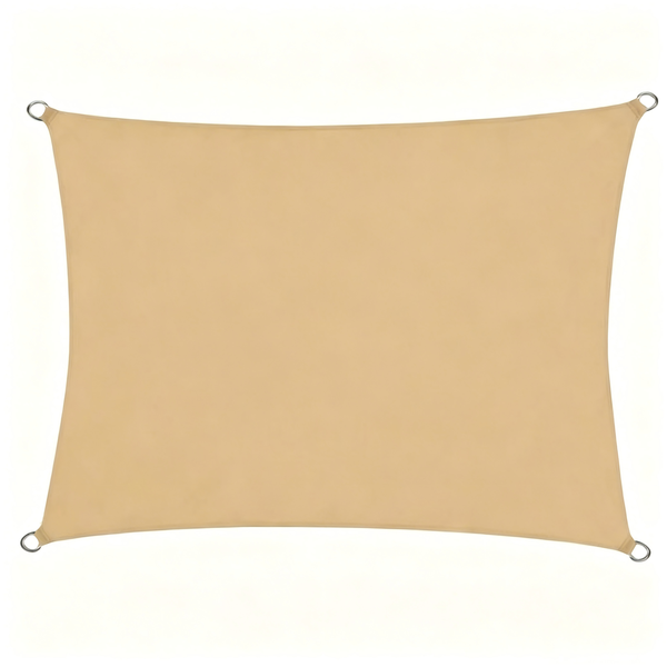 Rectangle Sun Shade - Waterproof Sun Shade Canopy - 5 x 3m