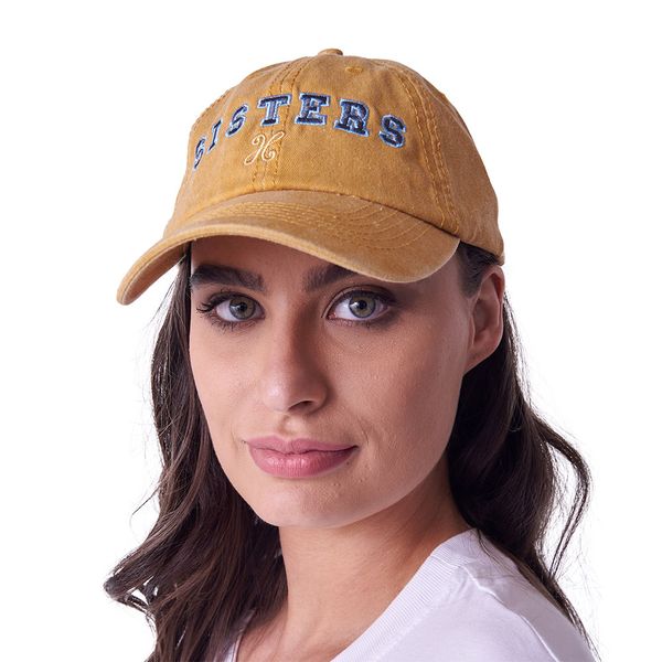 Holmes Bros Ladies Sisters Washed Cap Gold