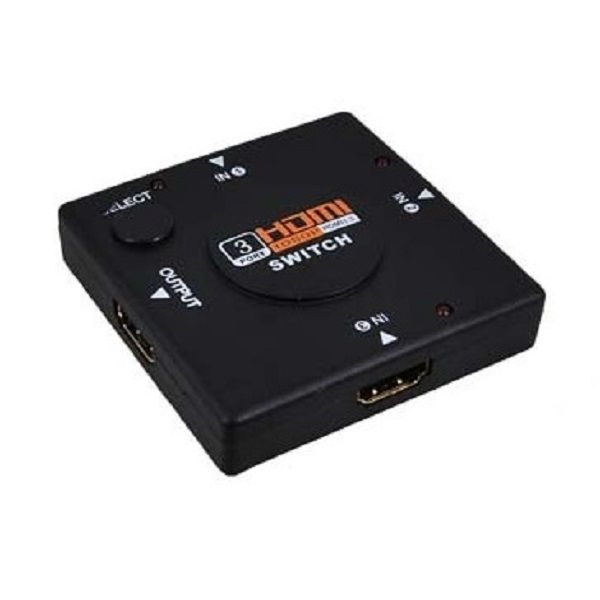 Mini 3 Port 1080P HDMI Switch 3 input 1 Output Switcher Box Selector PS3