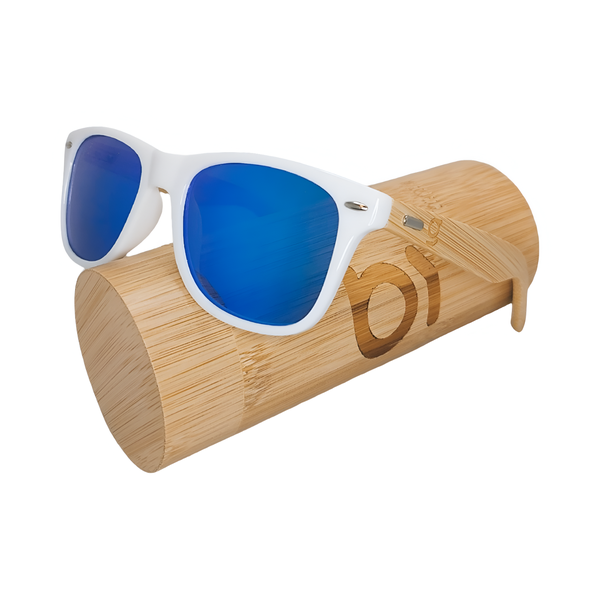 GNH Sleek Fashionable Polarized Bamboo Sunglasses